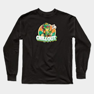 Turtle Tempo: Hip-Hop Fashion Vibes Long Sleeve T-Shirt